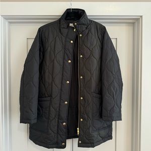 J Crew Quilted Coat